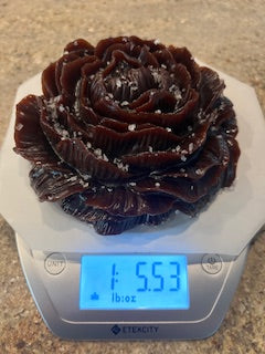 SEA SALT ESPRESSO CARAMEL:Worlds Largest Peony Crystal Candy - SHIPPING INCLUDED (Copy)
